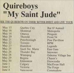The Quireboys : My Saint Jude